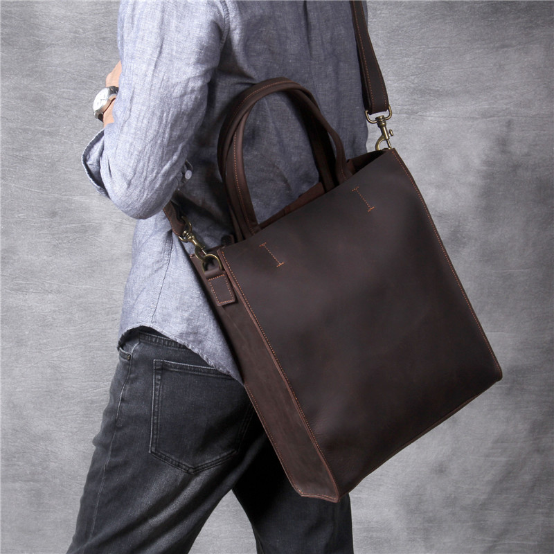Męska torba na ramię vintage z – Leatherwork Workshop recenzja i cena