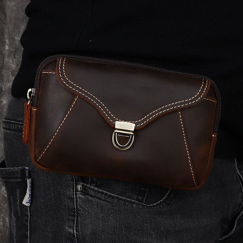 Męska skórzana torba na pas, m – Leatherwork Designs recenzja i cena