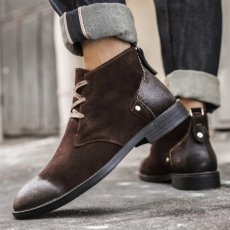 Nowe botki ze skóry zamszowej, – Leatherwork Designs recenzja i cena