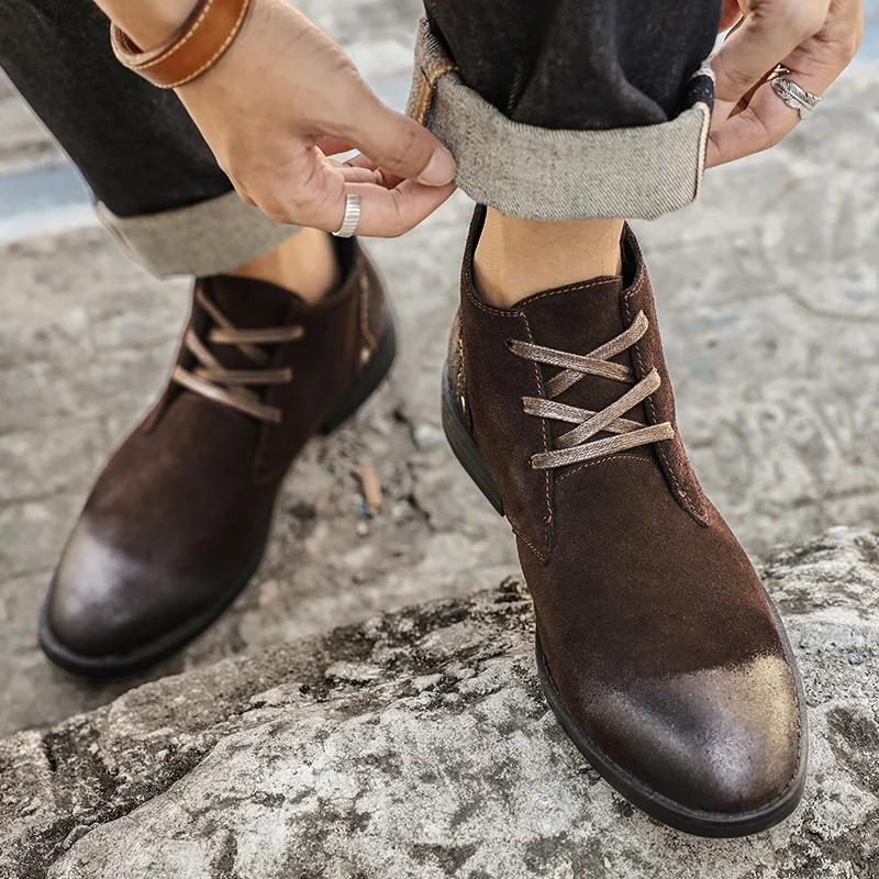 Nowe botki ze skóry zamszowej, – Leatherwork Designs recenzja i cena