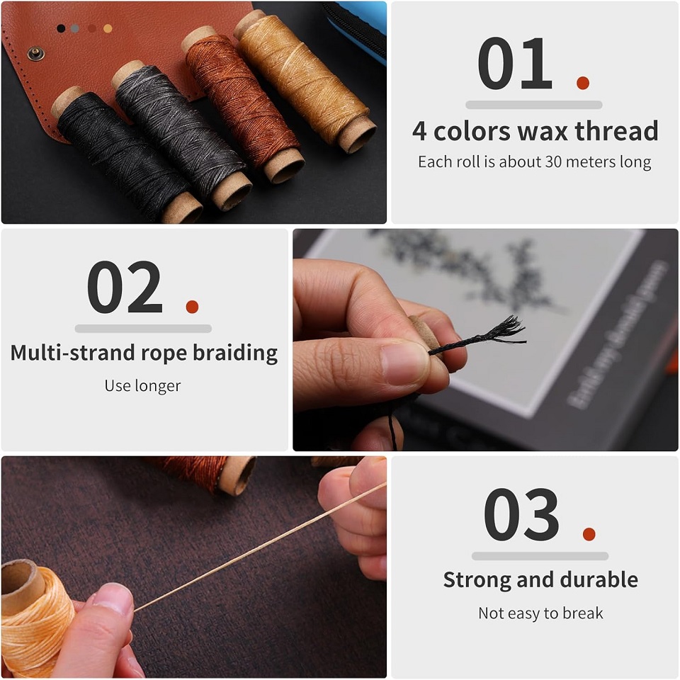BUDDUR zestaw narzędzi do szyc – Leatherwork Tool Kit recenzja i cena