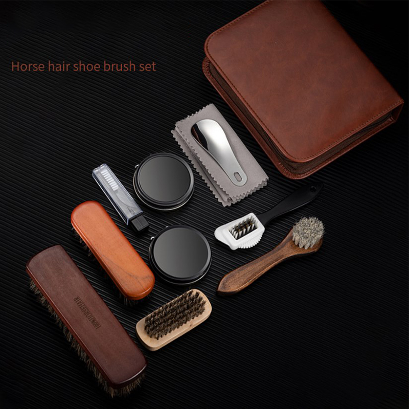 Zestaw szczotek do butów Horse – Leatherwork Tool Kit recenzja i cena