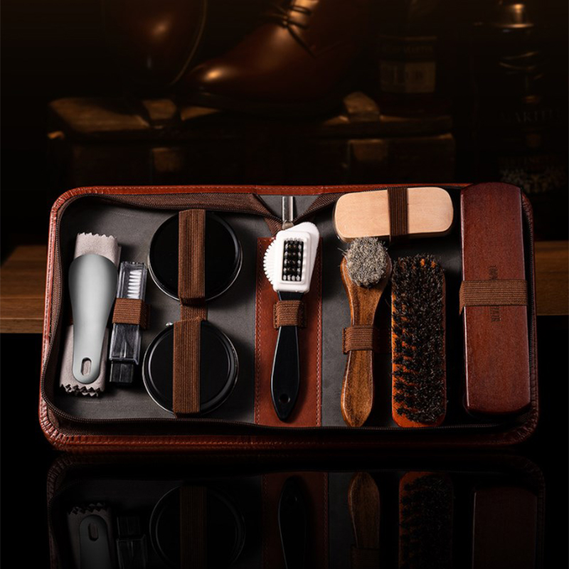 Zestaw szczotek do butów Horse – Leatherwork Tool Kit recenzja i cena