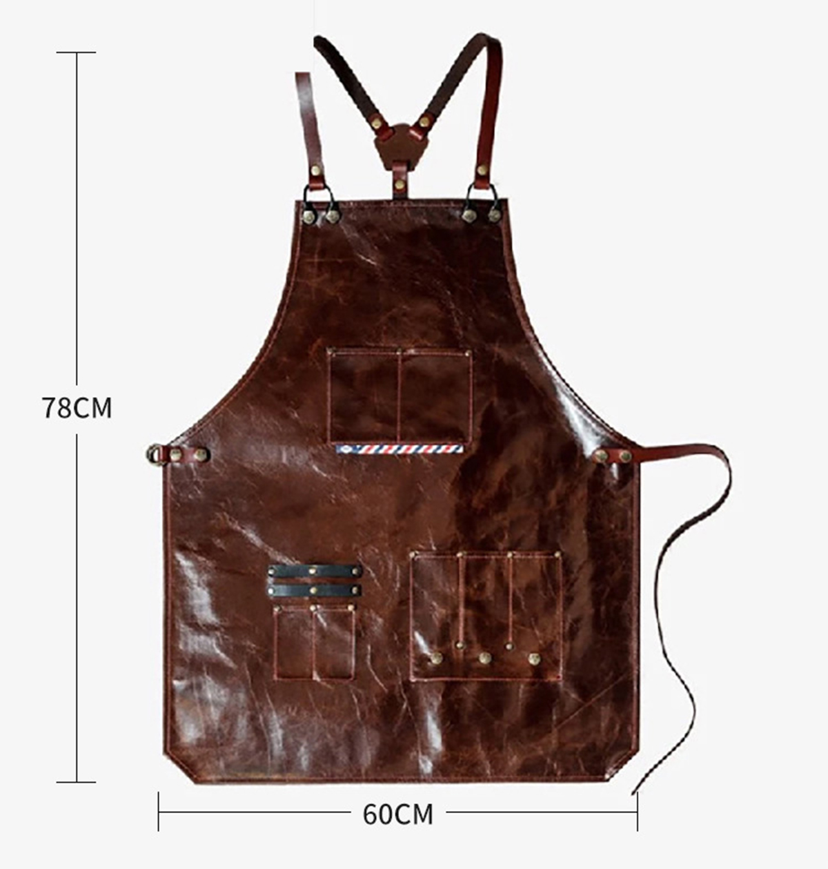 Męski skórzany fartuch roboczy – Leatherwork Workshop recenzja i cena