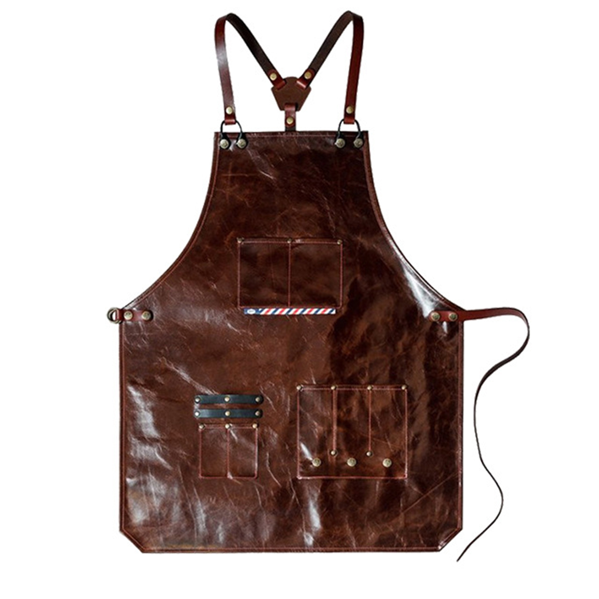 Męski skórzany fartuch roboczy – Leatherwork Workshop recenzja i cena