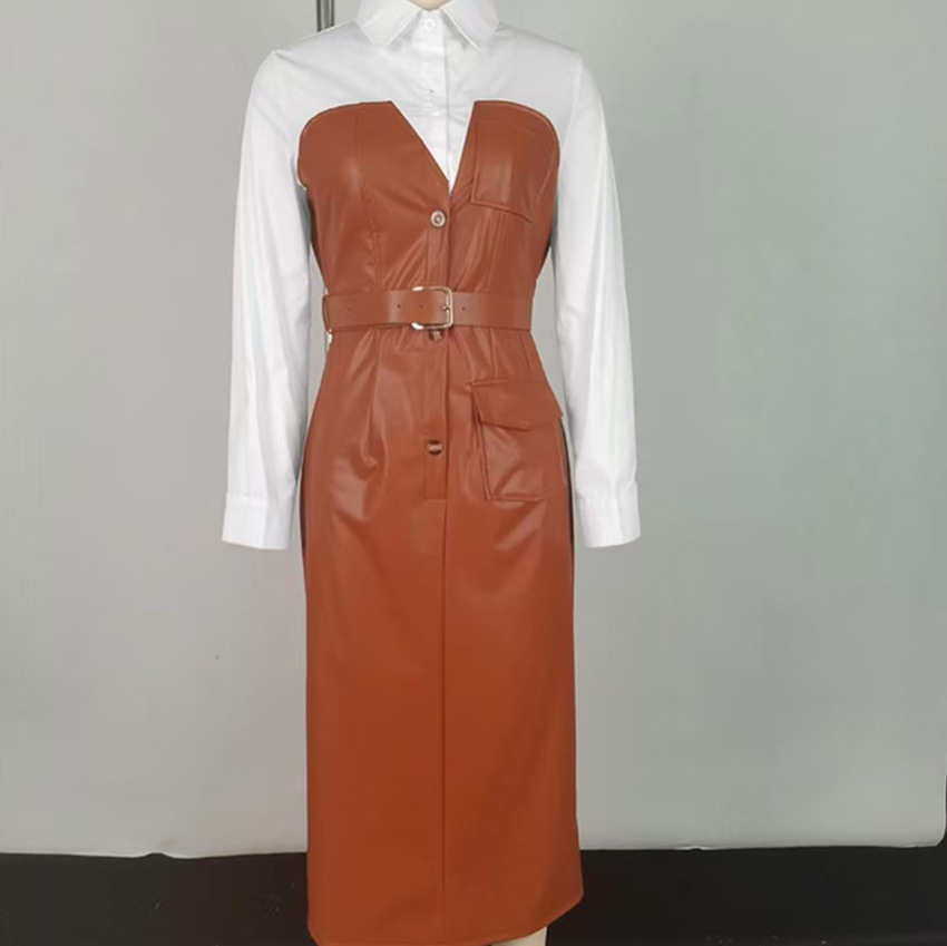 Sukienka damska ze sztucznej s – Leatherwork Midnight recenzja i cena