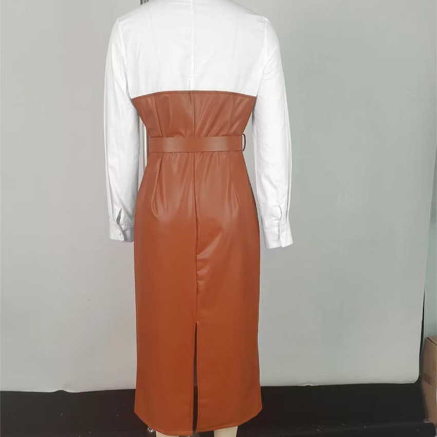 Sukienka damska ze sztucznej s – Leatherwork Midnight recenzja i cena