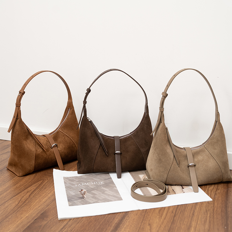 Damska torebka z zamszu, desig – Leatherwork Designs recenzja i cena
