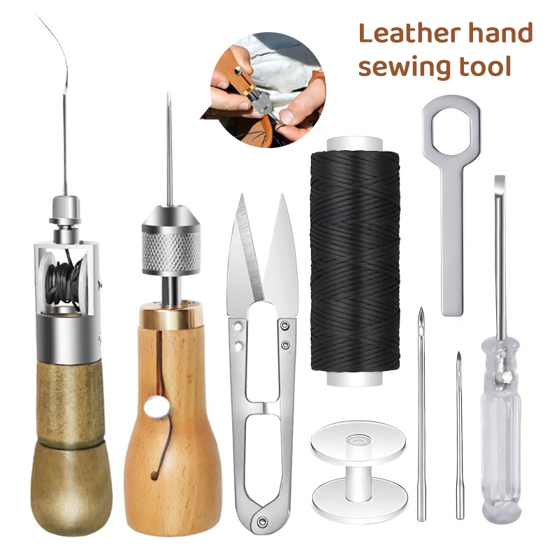 8 szt./zestaw DIY Nici do szyc – Leatherwork Tool Kit recenzja i cena