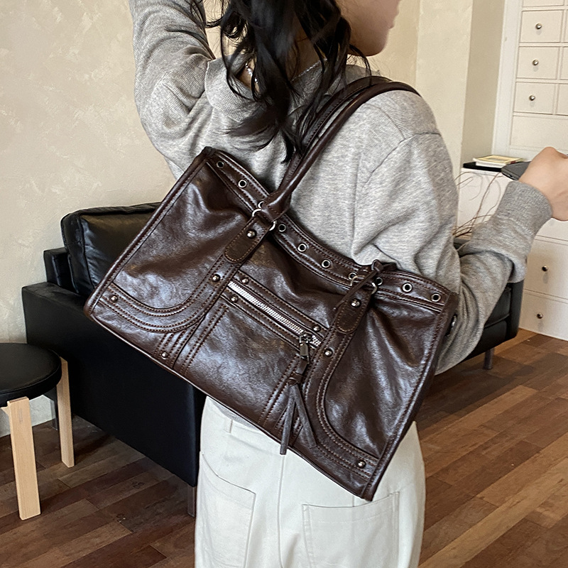 Torba motocyklowa retro dla ko – Leatherwork Workshop recenzja i cena